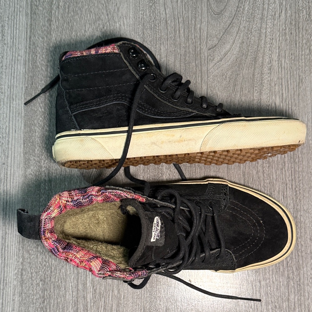 Vans Black Scotchgard High-Tops